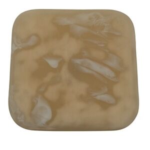 RiRiKu Resin Coasters Set of 4 Square 4in Marbled New In Box